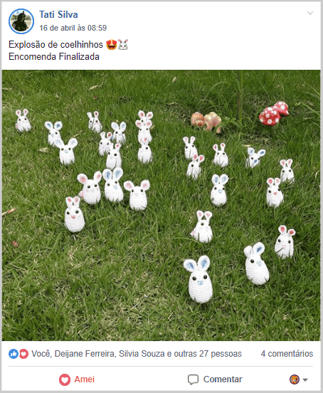 Amigorumi coelhos